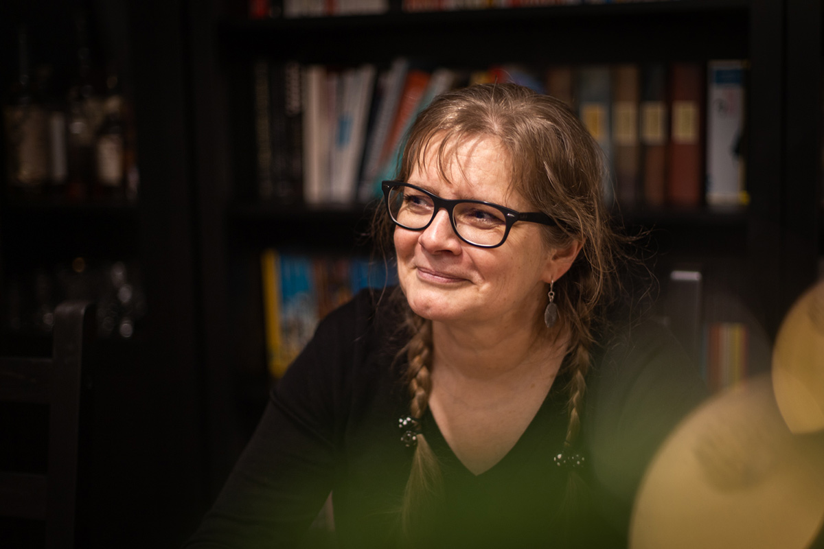 Kirjailija Mari Siliämaa